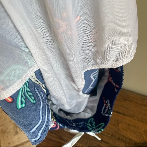 Chubbies Neon Lights Flamingo Swim Trunks 2XL - Picture 5 of 5